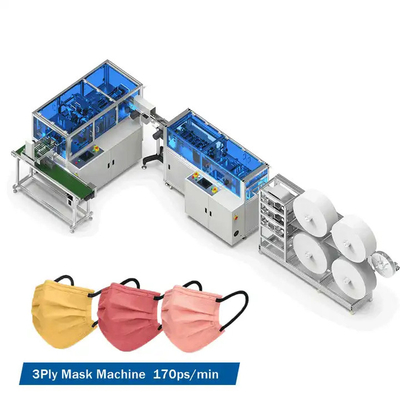 Быстрый ход машины лицевого щитка гермошлема скорости Макс 170Pcs/Min устранимый медицинский хирургический