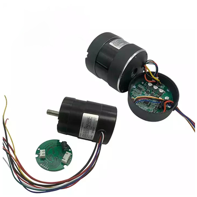 12v 24v 36v 48v безщеточный двигатель планетарной передачи DC коническая шестерня малошумная 57MM