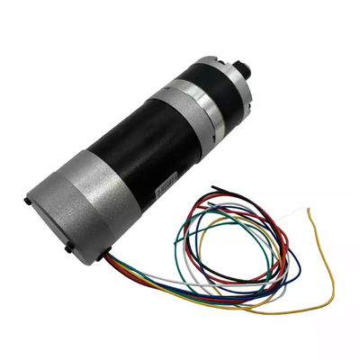 12v 24v 36v 48v безщеточный двигатель планетарной передачи DC коническая шестерня малошумная 57MM