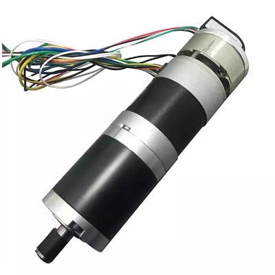12v 24v 36v 48v безщеточный двигатель планетарной передачи DC коническая шестерня малошумная 57MM