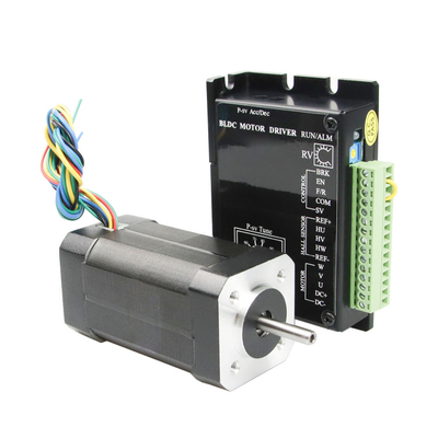 24v 77.5W 42mm Square 3-фазный бесщеточный мотор-редуктор 4000 об/мин