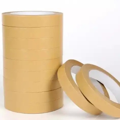 Изготовленным на заказ напечатанный логотипом OEM ленты бумаги Kraft ремесла собственной личности ленты Kraft упаковывая слипчивый