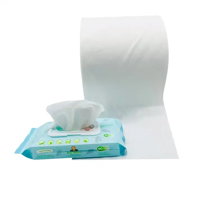 Spunlaced прокатало Nonwoven 280gsm ткани мягкое и Breathable