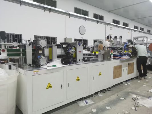 ультразвуковая полностью автоматическая Nonwoven медицинская машина лицевого щитка гермошлема 220V