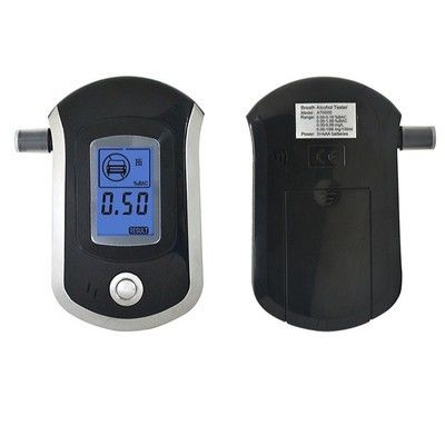 Тестер цифров Breathalyer Acohol управлением MCU с мундштуком