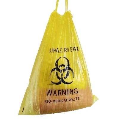 Сумки отброса Biodegradable устранимого Biohazard LDPE/HDPE